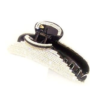 Large Size Crystals Hair Claws